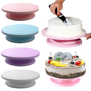 Baking Pastry Tools Inch Cake Turntable Rotating Round Stand Decorating Rotary Table DIY Pan Kitchen Accessories