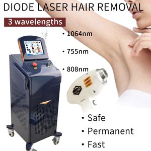 Wholesale remove hair skin resale online - Diode laser hair removal skin rejuvenation beauty machine nm nm nm permanent fast remove equipment