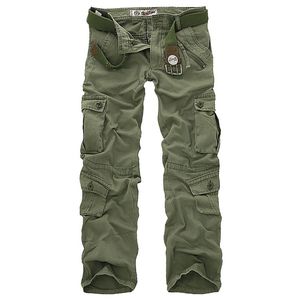 Męskie spodnie męskie Cargo kamuflażowe spodnie męskie 7 kolorów spodnie szerokie nogawki casualowe w stylu streetwear biegaczy