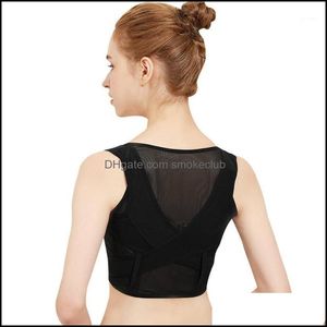 Safety Athletic Outdoor As Sports Outdoors Back Support Posture Corrector Therapy Corset Spine Belt Lumbal Correction Bandage For Men Wome
