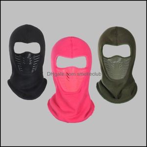 Kepsar masker skyddsutrustning sport höst och vinter ull hatt utomhus håll varm fläns mask cykling vindtät maskerad cap man kvinnor ridning