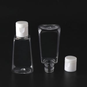 30ml Washing Hand Sanitizer Gel Bottles Plastic Cosmetics Packaging Containers For Travel Home Hotel Use DH8588