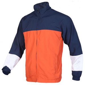 Männer Frauen Outdoor Jacken Designer Marke Casual Jacke Mäntel Frühling und Herbst Windjacke Männer Sport Mantel Oberbekleidung Orange A3117