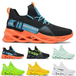 GAI Nice Mens Womens Running Shoes Triplo Preto Branco Verde Sapato Ao Ar Livre Homens Mulheres Designer Sapatilhas Esporte Treinadores Grande Tamanho 39-46 GAI