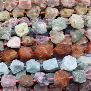 Irregular Natural Yoga Energy Crystal Stone Beads For Handmade Pendant Necklaces Bracelets Jewelry Making Fashion Accessories