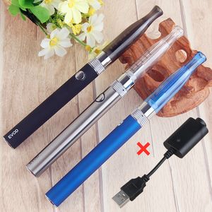 MOQ 10 SZTUK EVOD Bateria 510 Ego H2 Blister Pack Single Starter Zestawy do elektronicznego papierosa 2.0ml Cewka wymiany 650 900 1100 MAH Ładowarka USB