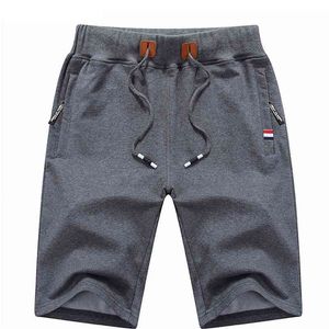 Verão Casual Shorts Homens Qualidade Male Calças S Confortável Mens de Algodão Outwear Curto Marque Homme M-5xL 210714