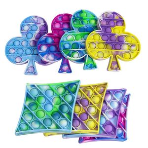 DHL Push Bubble Persönlichkeit Fidget Toys Squishy Pad Dekompression Spielzeug für Kinder Erwachsene Antistress Reliver