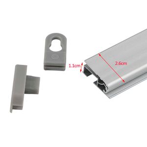 Ceiling Advertising Banner Clips Display Accessories-aluminium Snap Lock Profile/poster Profile/sign Holders Hangers for