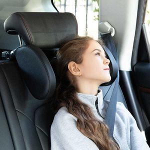Verstellbares Auto-Nacken-Kopfstützen-Kissen, Sitzunterstützung, Kopfstütze, Sitzkissen, Kopfstütze, Nacken, Reisen, Schlafen