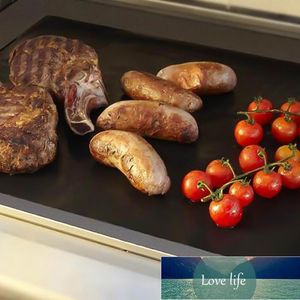 BBQ Grill Mat Barbecue Cottura all'aperto Pad antiaderente Piastra di cottura riutilizzabile per Party PTFE Gril Mat Strumenti Accessori Prezzo di fabbrica design esperto Qualità Ultimo