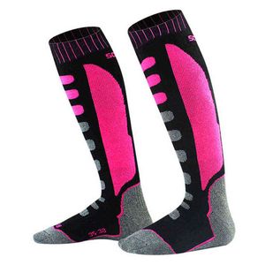 Winter Verdicken Warme Frauen Wandern Skifahren Skating Socken Weibliche Frauen Thermische Baumwolle Snowboard Socken Lange Kniehohe Socken Wärmer Y1222