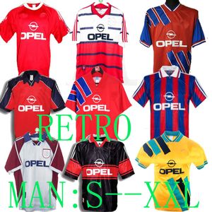 1995 2001 Matth￤us #10 94 95 96 97 98 99 00 01 Bayern retro formaları Münih 02 final ELBER zickle EFFENBERG Pizarro SCHOLL 1997 1999 Matthaus Klinsmann futbol formaları