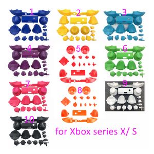 RT LT LB RB Bumper Abxy Cross D-Pad Full Button Set för Xbox Series X S Controller Trigger Buttons Game Accessories High Quality Fast Ship