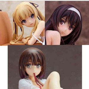 Anime Alphamax HIRO Misaki Kurehito Kato megumi Kasumigaoka utaha Spencer Eriri PVC Action Figure Toy Collectible Doll AA220311
