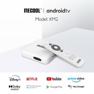 Mecool KM2 4K Android 10 TV Box Amlogic S905X2 2GB 8GB USB3.0 2T2R Dual Wifi HDR Prime Video