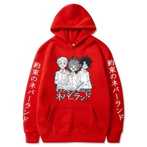 Anime the Promised Neverland Hoodie Emma. Norman. Men Hoodies Male Clothes joker H0910