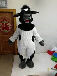 Halloween Cattle Mascot Costume Top Quality Customize Cartoon Cows Anime theme character Adult Size Christmas Carnival fancy dress