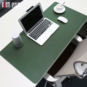 BUBM waterproof Pad Protecter,Mouse Pad,PU Leather Mouse Keyboard Desk Mat,With Comfortable Writing Surf