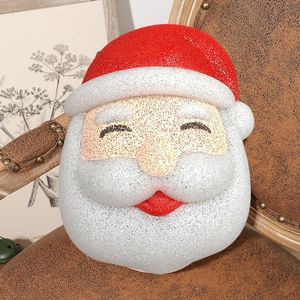 Lampa täcker nyanser jul Santa Claus veranda ljus täcke vägg snögubbe skugga utomhus korridor dekor hem fest dekoration