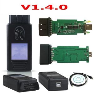 V1.4.0 Skanner för BMW bildiagnosverktyg Högkvalitativ FTDI-chip PA Vesion 1.4 OBD2 Vehicle Diagnostic Tool