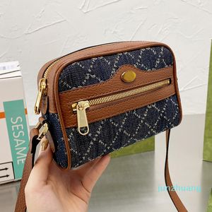 Designer- Women Ophidia Denim Crossbody Bag Canvas Mini Luxurys Bags Vintage Fashion Messenger Shoulder Handbags Camera Cluth Handbag