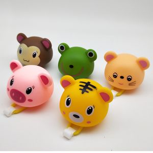 Animal Bicycle Ring Bell Kids Bike Small Hamster Duck Bells Head Light Bell Mountain Bike Handlebar Cartoon Ring Bell 1088 Z2