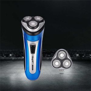 Brand Rechargeable Electric Shaver Razor Men Professional 3 Blades Beard Shaving Machine Electric Beard Trimmer Men Face Care P0817