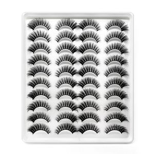 3D Faux Mink Lashes Natural Lash Collection Multipack Cruelty Darmowe rzęsy Weganin Eyelash Extension Make Up Tools
