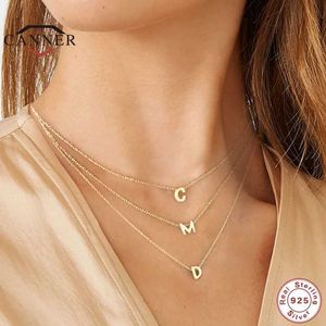 Canner Real 925 Sterling Silver 26 List Round Choker Naszyjnik dla Kobiet Europejskiej I Amerykańskiej Minimalistycznej Biżuterii