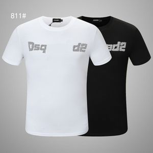 DSQ Padrão T-shirt D2 Phantom Turtle 2022SS New Mens Designer T Shirt Paris Moda Tshirts Verão Masculino Qualidade superior 100% Algodão To66666