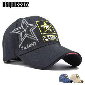 DSQBoss2 Navy Seals Tactical Army Brief Borduurwerk Baseball Cap US Navy Snapback voor Men Dames Dad Hat Wholale