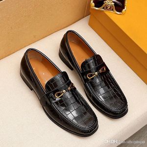 L5 Marke Schuhe Männer Formale Faulenzer Männer Büro Schuhe Coiffeur Leder Schuhe Männer Klassische Schwarz Hochzeit Kleid Sepatu Slip auf Pria