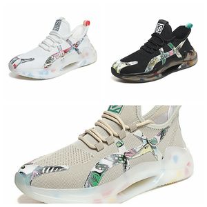 2021 Correndo Sapatos Oco para fora Tênis de Soled Tênis Branco Verão Preto Moda Coreana Sapato Casual Tamanho Grande Sapatilhas Run-Shoe # A0001