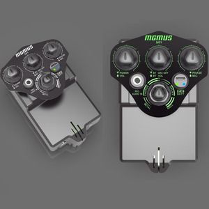 Kore Made MGMUS M1 Akustik Pikap EQ Titreşim Preamp Bluetooth Rezonans Pickup-EQ Güçlendirmek