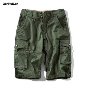 Cargas Shorts Homens Cool Camuflagem Verão Algodão Homens Casuais Calças Curtas Calças Confortável Camo Homens Carga Shorts 210518