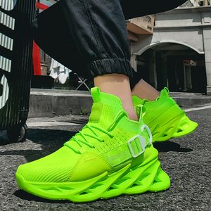 Wholesale 2021 Arrival Sport Running Shoes For Mens Women Triple Green ALL Orange Comfortable Breathable Outdoor Sneakers BIG SIZE 39-46 Y-9016