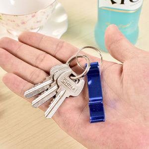 Portable 4 in 1 Bottle Opener Key Ring Chain Keyring Keychain Metal Beer Bar Tool Claw Gift DH0670