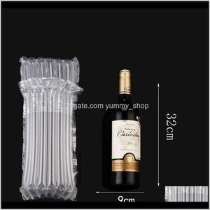 Dunnage Transport Packaging Office School Business Industrial32X9Cm Wine Bottle Protector Reusable Sleeve Travel Inflatable Air Column Cus