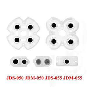 Silicone Conductive Pad Kit ersättning för PS4 Pro PlayStation 4 JDS JDM 050 055 5.0 Controller Knappar Knapp Gummi Kontaktkuddar Högkvalitativt snabbfartyg