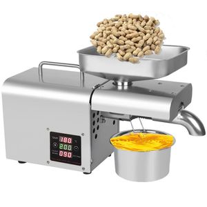 Máquina automática da imprensa do óleo de oliva do coco do amendoim automático da taxa de extração