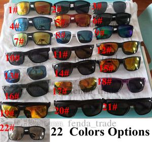 ПРОДВИЖЕНИЕ ГОРЯЧИЕ Солнцезащитные очки Мужчины Модельер Квадратные зеркальные линзы Солнцезащитные очки Унисекс Классический стиль для женщин UV400 Защитные линзы 10 ШТ. 22 цвета