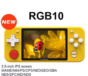 Open Source System Handheld Game Console RK3326 Chip 3.5-Inch IPS HD Screen 3D Rocker Retro Children's Gift Portable Players