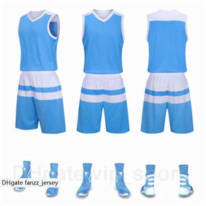 Custom Name Number Basketball Jersey Kits Personalized Color Blue White Black Red Yellow Make Customized 67