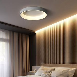 Runda taklampor LED -heminredningslampor av sovrum kök i hallen vardagsrum inomhus mathotell