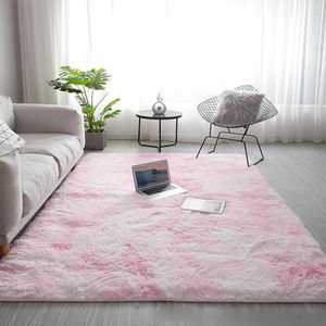 Wholesale tatami sofas for sale - Group buy Alfombras Para Salon Nordic Plush Sitting Room Sofa Tea Table Carpet Bedroom Lovely Bed Blanket Covered With Tatami Long Haire Carpets