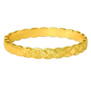 Wholesale mesh copper resale online - Bangle Bracelet For Women Gold Color Luxury Brand Designer Love Bracelets Charm Engagement Gift Mesh Copper Crystal Jewelry
