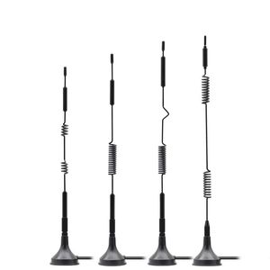 2G GSM 3G GPRS 4G Banda Completa 5G Antena Base Ímã Carro Alto Ganho Antena 18dBi 24.3cm Altura SMA MASCULINA 600-6000MHZ RG174