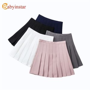 Babyinstar Baby Prinzessin Netter Faltenrock Kinderkleidung Mädchen Kinder Tennisröcke Für Mädchen 210331