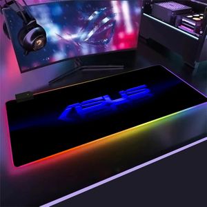 RGB آسوس الألعاب ماوس الفأر لعبة slipmat rgb led الإعداد ألعاب الديكور بارد متوهجة ألعاب ماوس الوسادة المحمول ماوس الوسادة حصيرة هدية